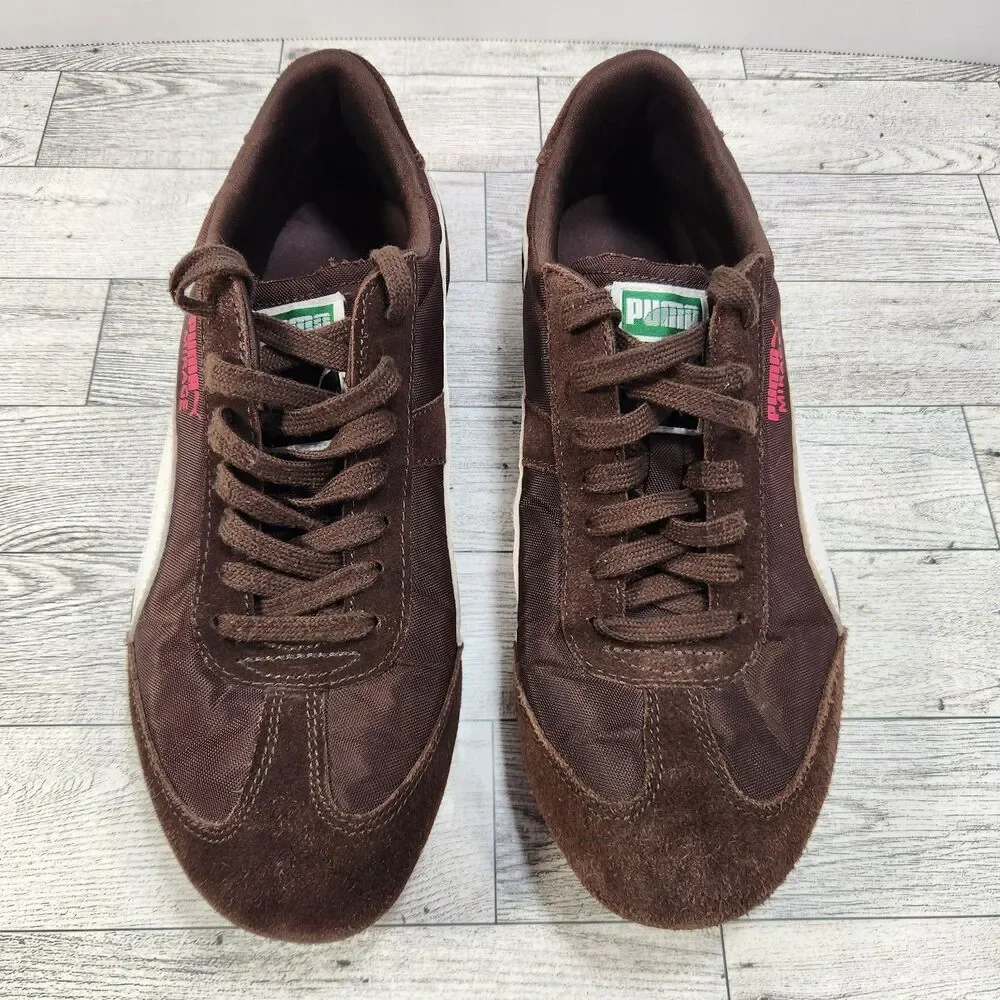 Vintage Y2K Puma Speedcat Mirage Dark Chocolate Sneakers Womens Size 7.5